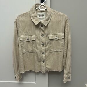 ONLY brand anno 1995 jacket corderoy cropped jacket.